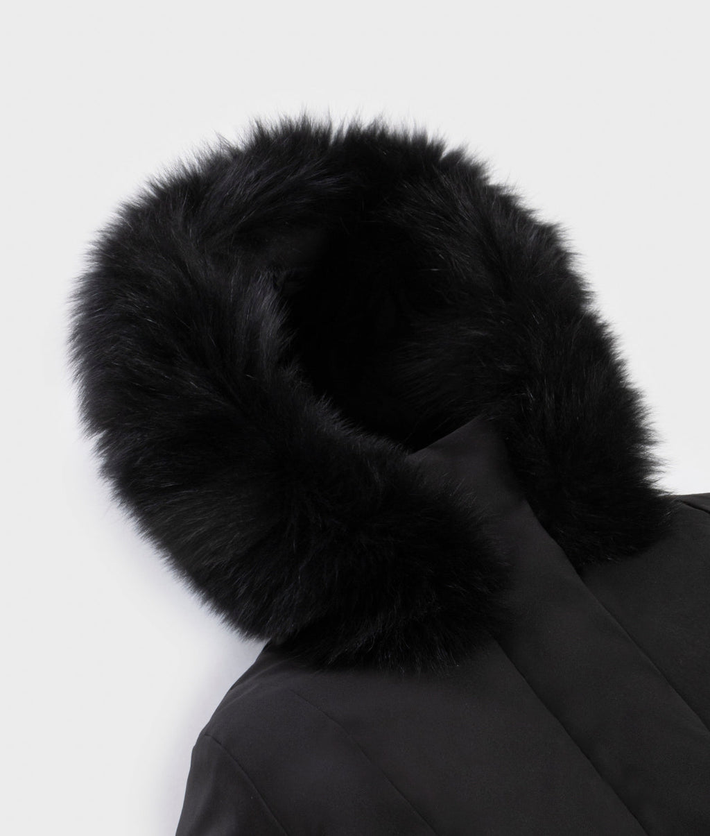 SHORT LADY TECH FUR JACKET 