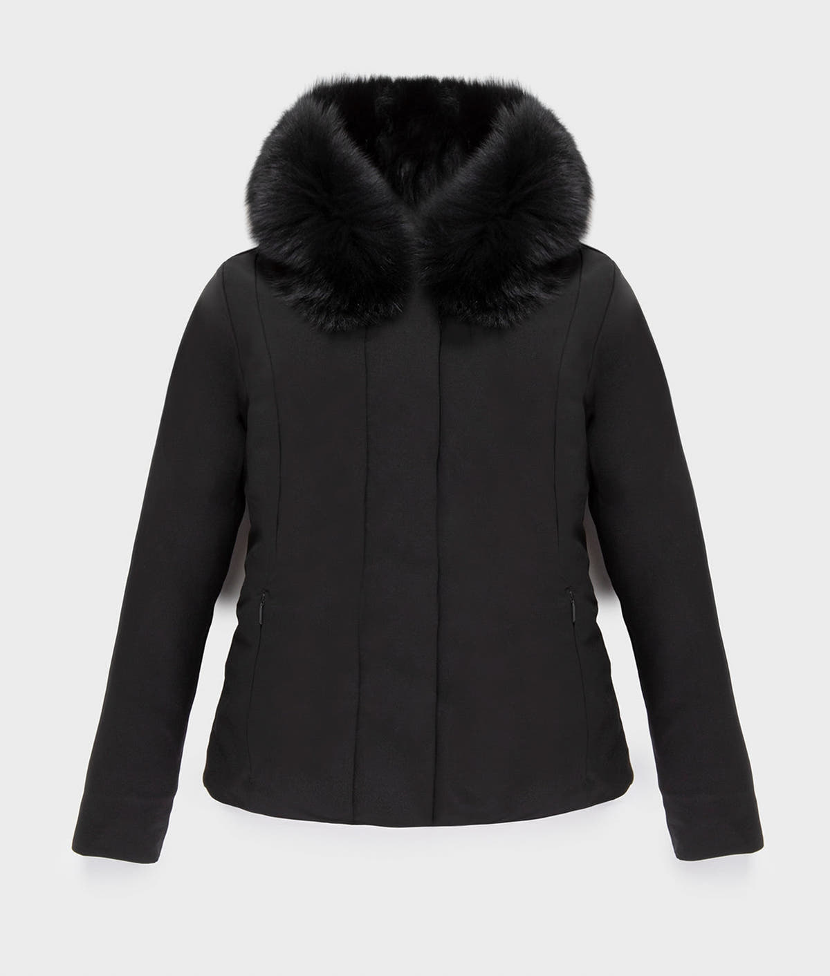 SHORT LADY TECH FUR JACKET 