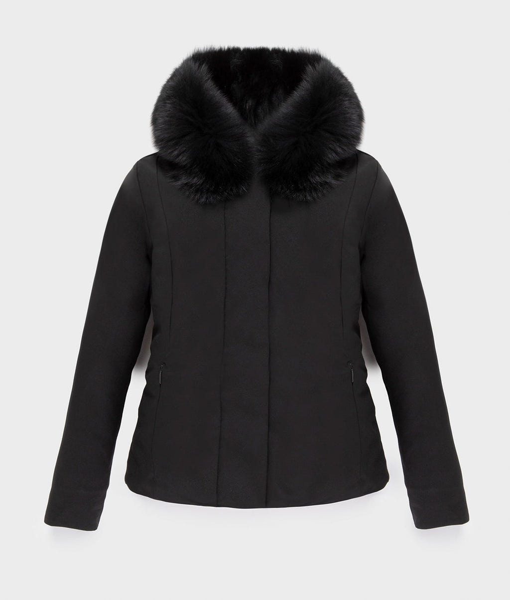 SHORT LADY TECH FUR JACKET 