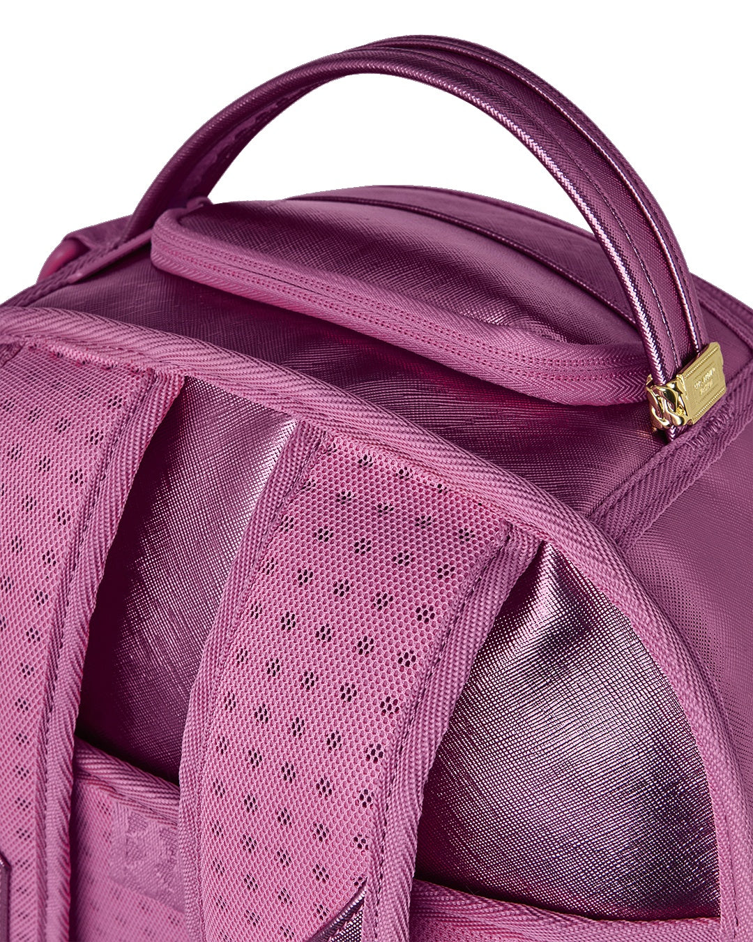 METALLIC PINK METALLIC DRIP<BR/>BACKPACK 