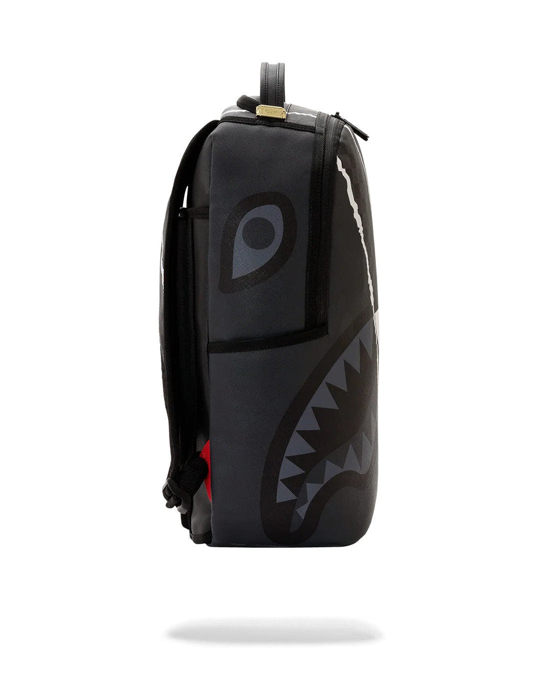 CENTER RIP REVEALING GRAY<BR/>CHECK BACKPACK 
