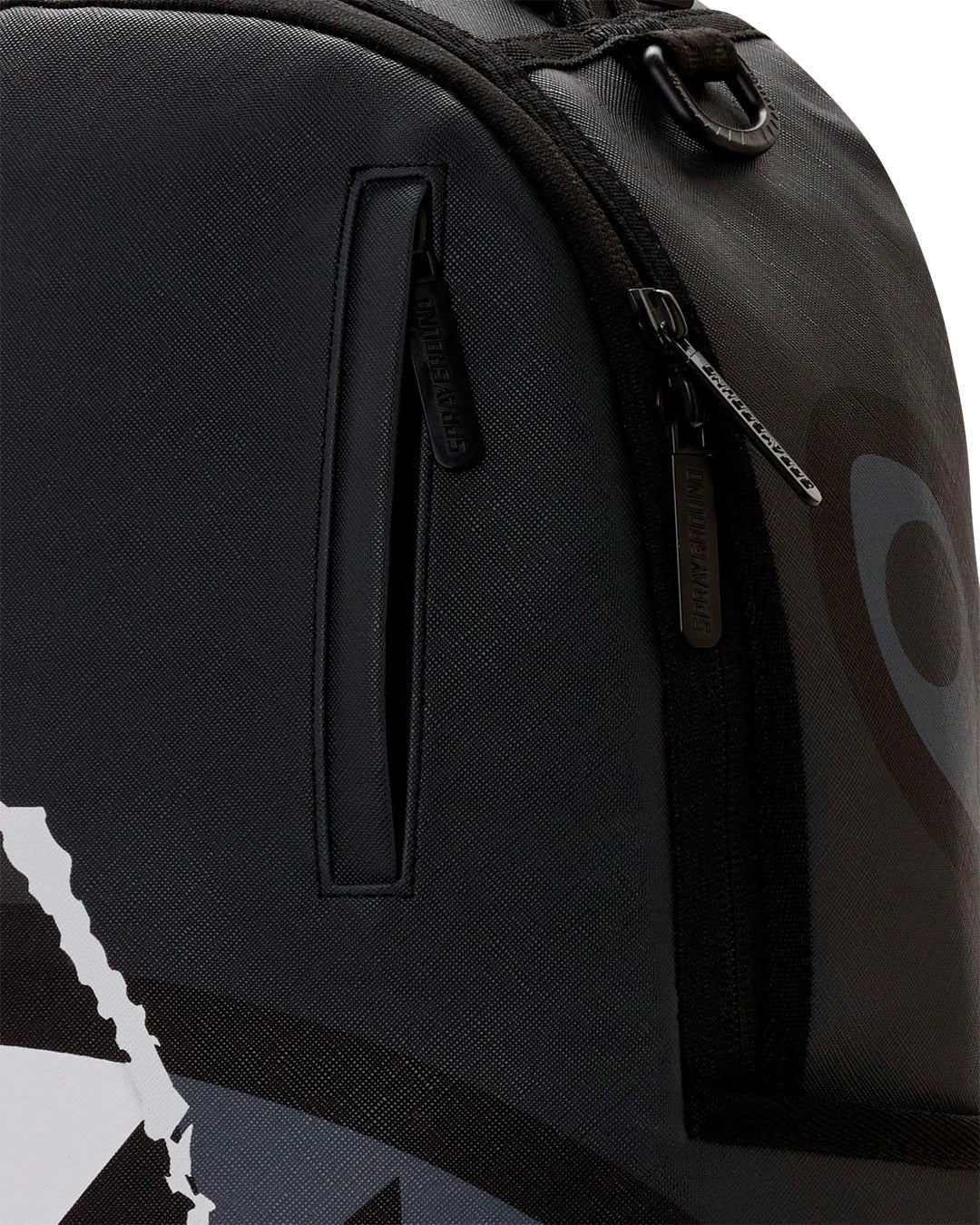 CENTER RIP REVEALING GRAY<BR/>CHECK BACKPACK 