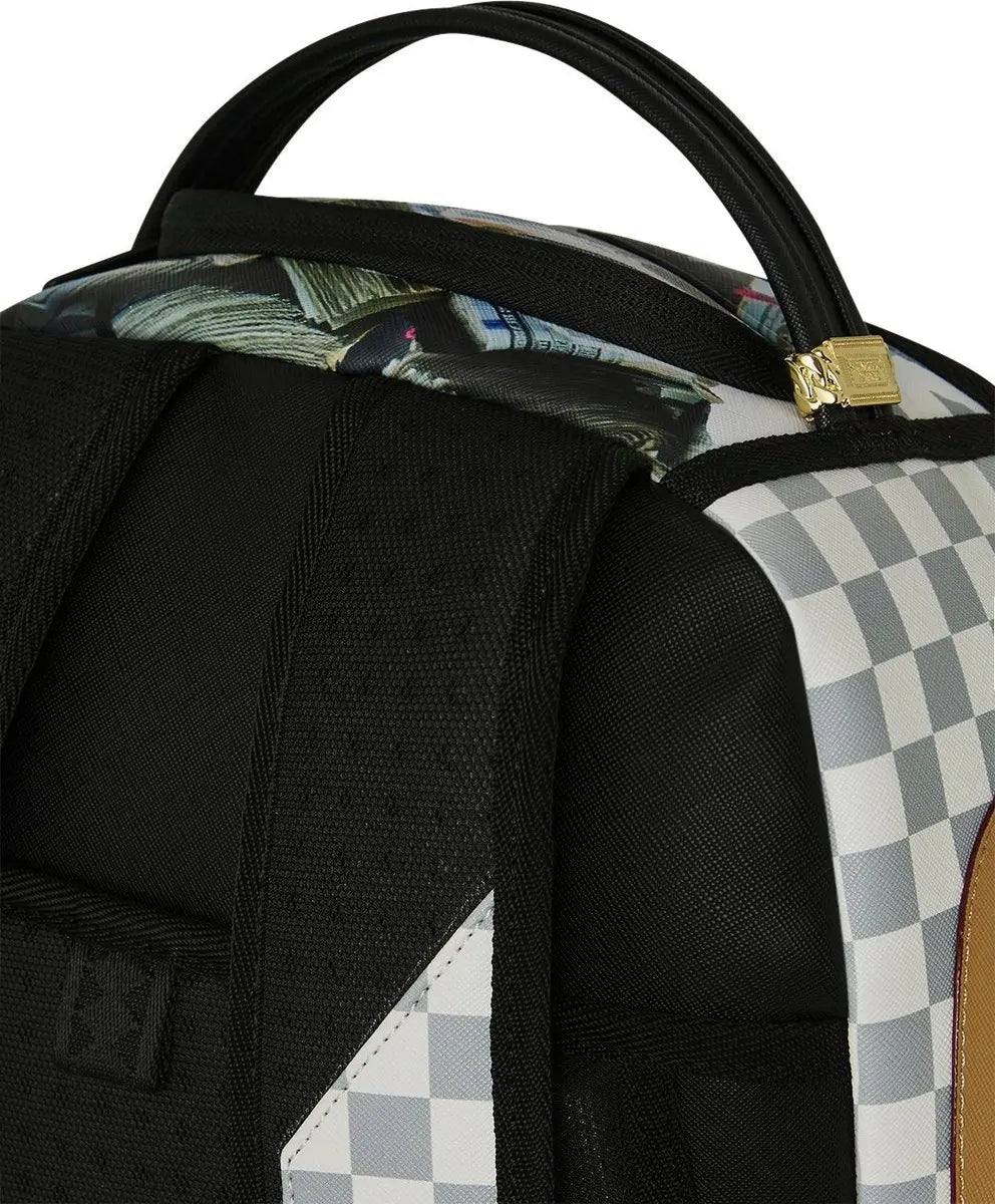 CREAM CHECK FULL OF CASH<BR/>BACKPACK 
