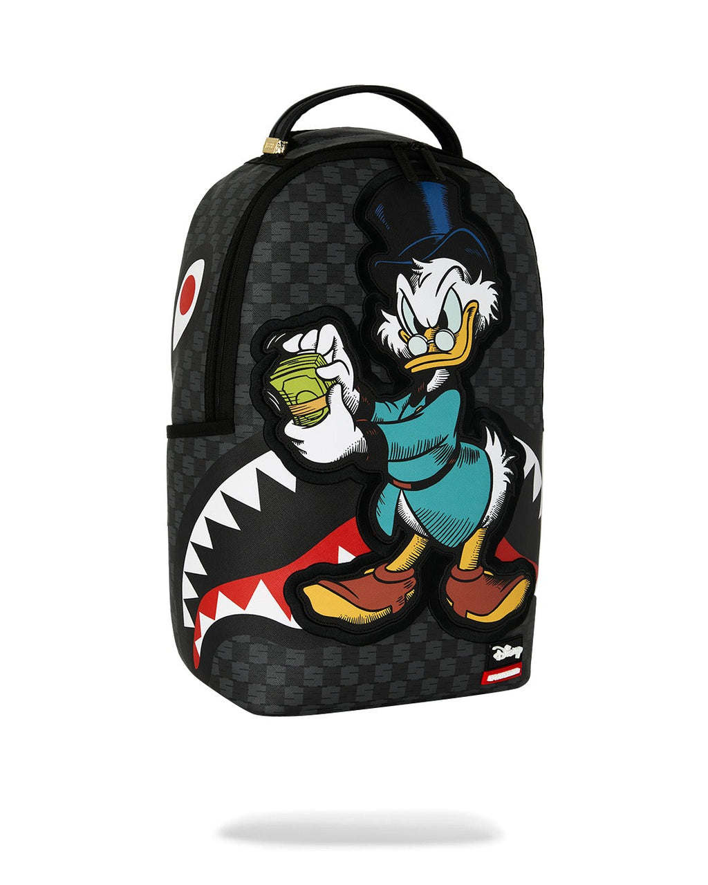 DISNEY SCROOGE COUNTING MONEY BACKPACK 