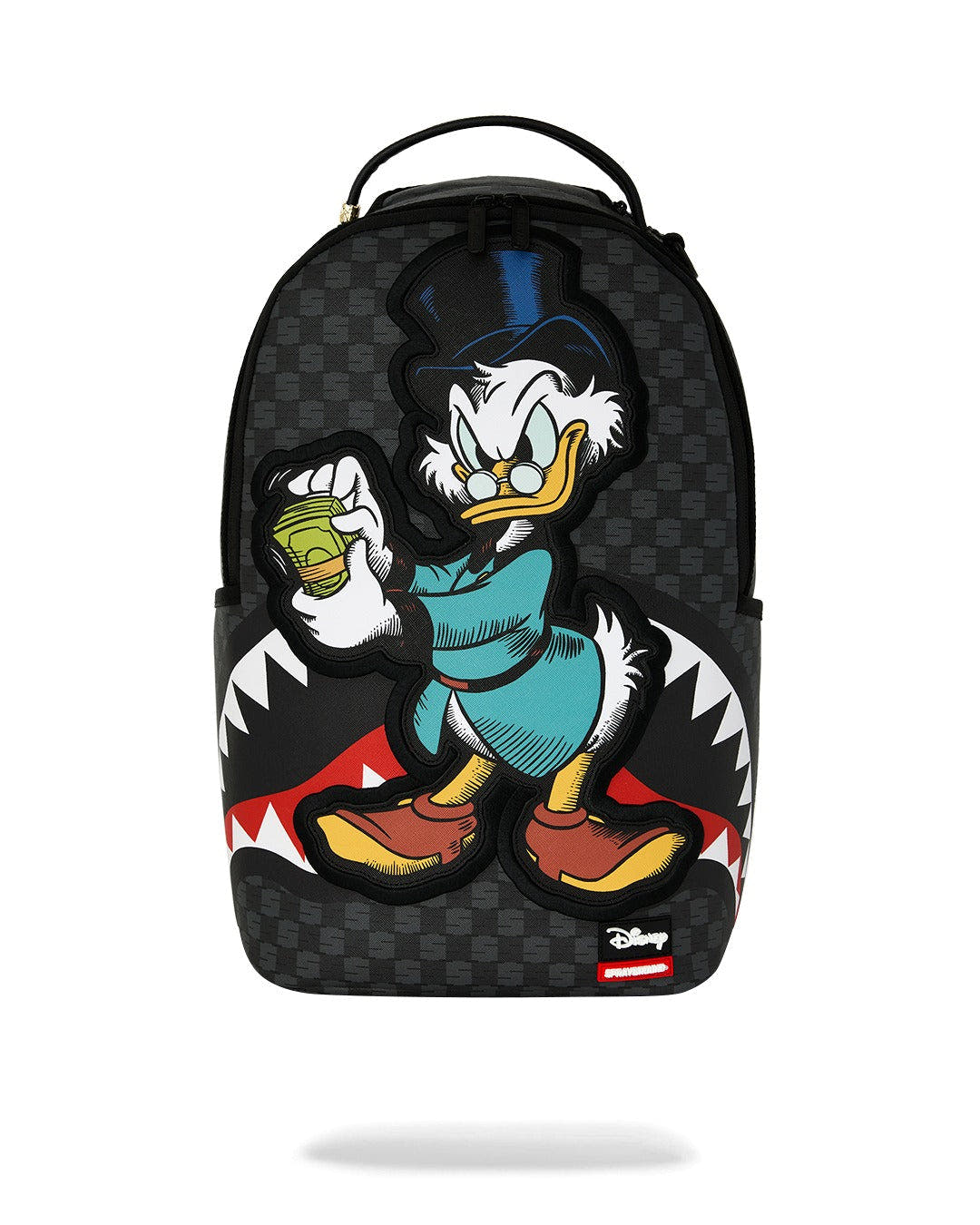 DISNEY SCROOGE COUNTING MONEY BACKPACK 