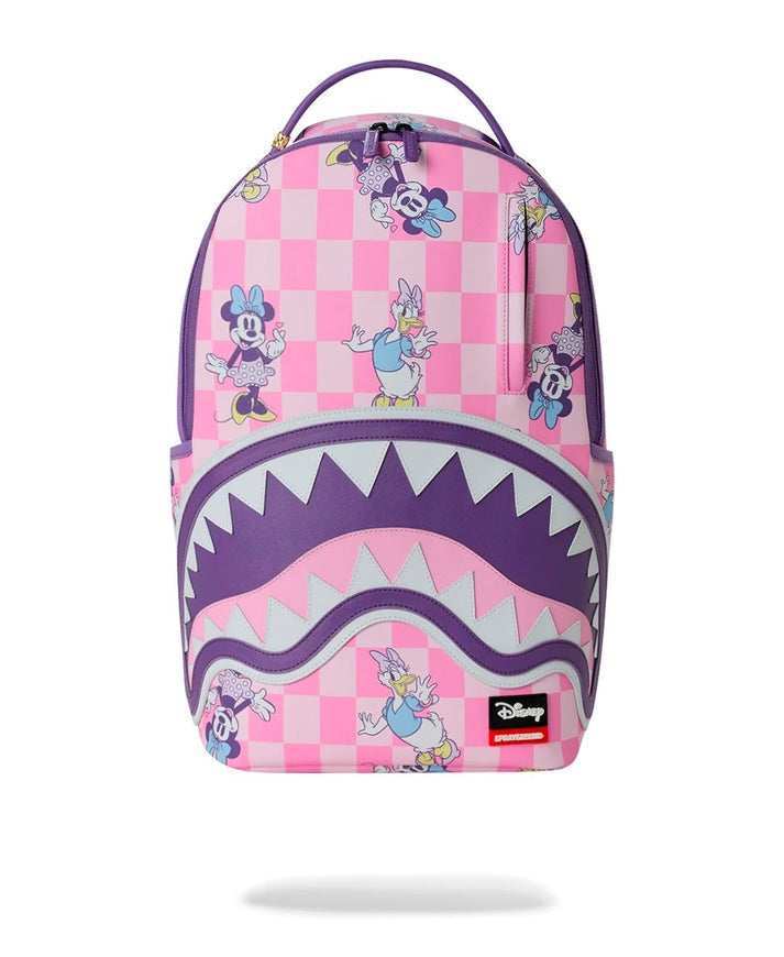 DISNEY MINNIE AND DAISY CHECKERS BACKPACK 