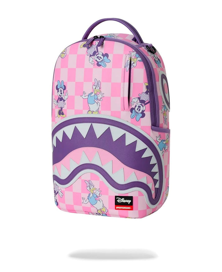 DISNEY MINNIE AND DAISY CHECKERS BACKPACK 