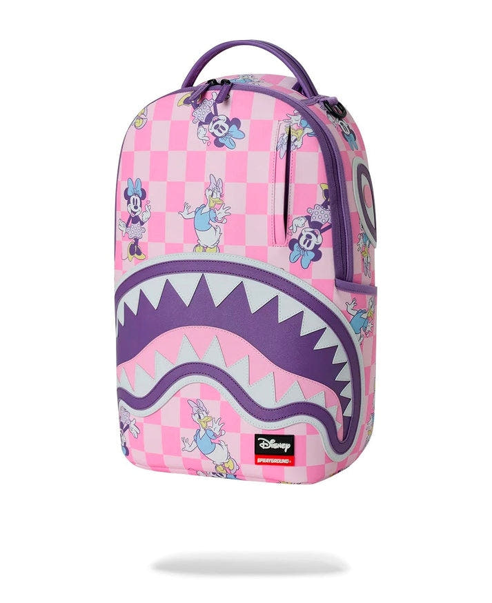 DISNEY MINNIE AND DAISY CHECKERS BACKPACK 