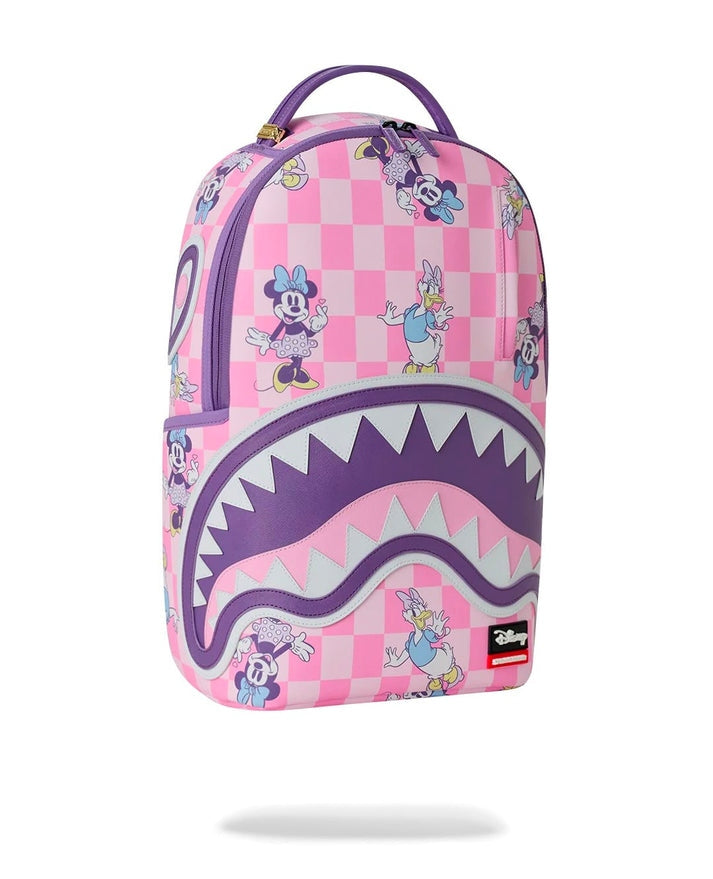 DISNEY MINNIE AND DAISY CHECKERS BACKPACK 