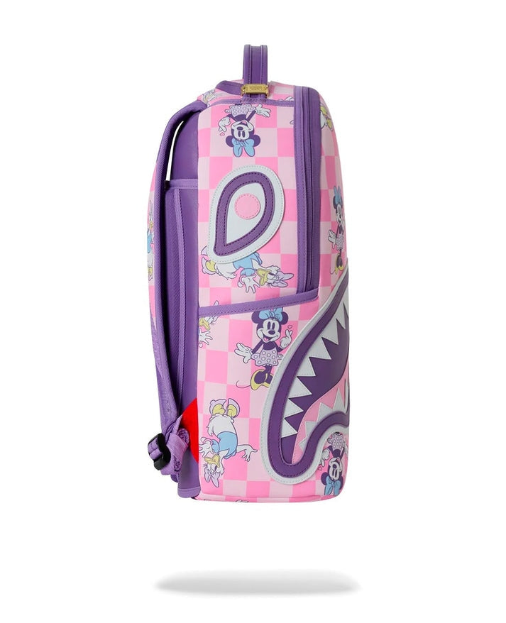 DISNEY MINNIE AND DAISY CHECKERS BACKPACK 