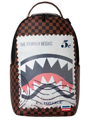 SPRAYGROUND USPS SHARK STAMP BACKPACK