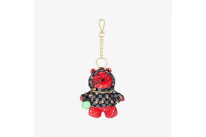 SPRAYGROUND DIABLO SCRIBBLE BEAR KEYCHAIN