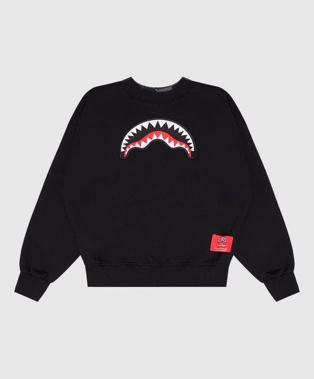 TURN AROUND PERFECT<BR/>CREWNECK BLACK 