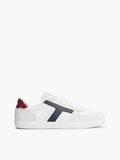 TOMMY HILFIGER LEATHER MIX T SNEAKE