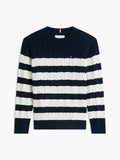 TOMMY HILFIGER COTTON CABLE SWEATER