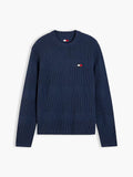 TOMMY JEANS TJM REG TEXTURED SWE