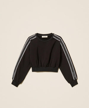 TWINSET FELPA GIROCOLLO