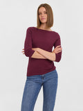 VERO MODA VMPANDA MODAL 3/4 TOP JRS NOOS