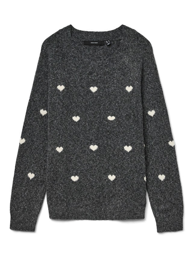 10330790/Dark Grey Melange VERO MODA