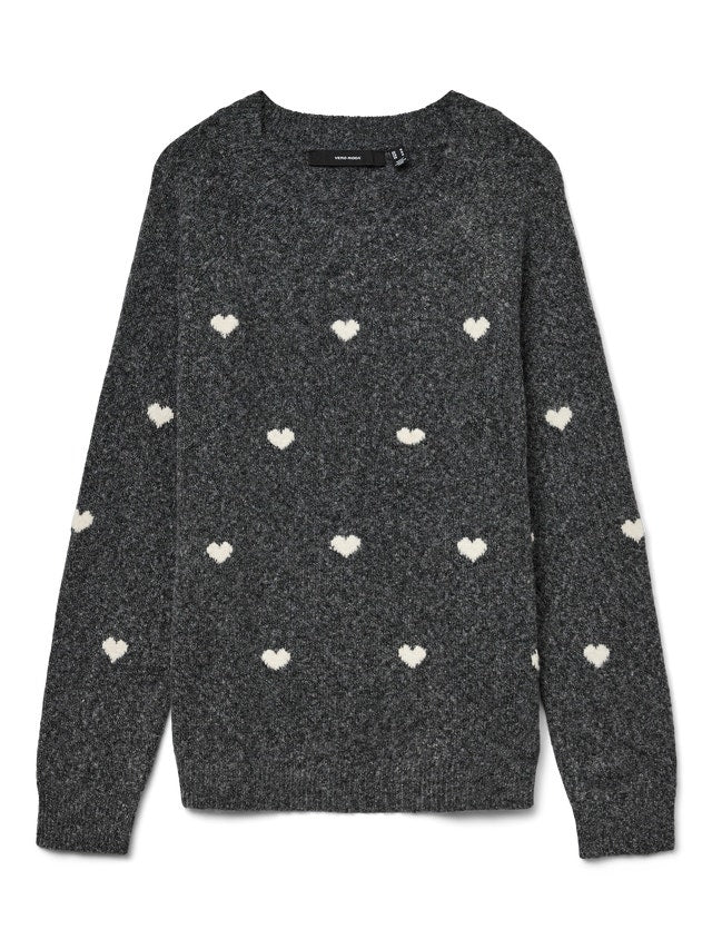 10330790/Dark Grey Melange VERO MODA