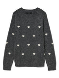 VERO MODA VMDOFFY INTARSIA LS O-NCK PULLOV GA NOOS