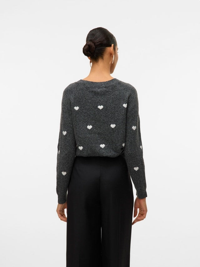 10330790/Dark Grey Melange VERO MODA