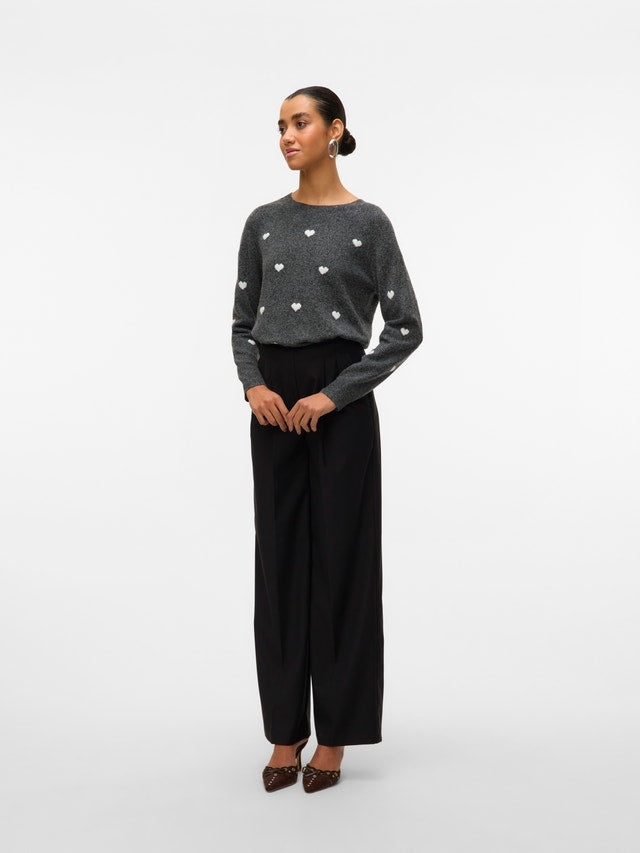 10330790/Dark Grey Melange VERO MODA