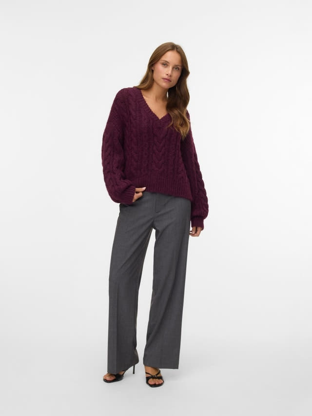 10334103/Dark Grey Melange VERO MODA