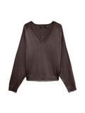 VERO MODA VMHOLLY KARIS LS V-NECK PULLOVER BOO