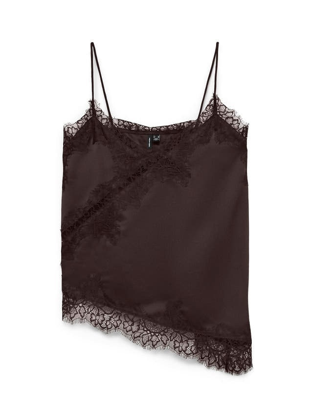 10352170/Chicory Coffee DTM lace VERO MODA