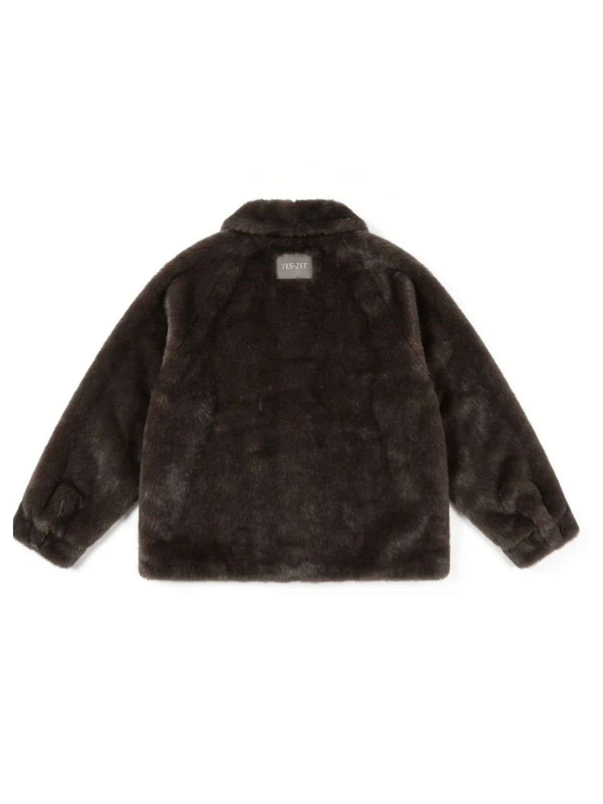 GIACCA DONNA REVERSIBILE IN TESSUTO EFF.PELUCHE 