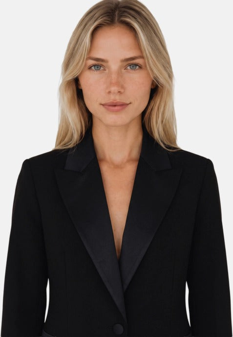 GIACCA DONNA MONOPETTO, LINEA DIRITTA 