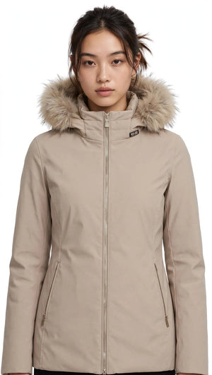 YES ZEE GIUBBINO DONNA A TRAPEZIO IN SOFTSHELL