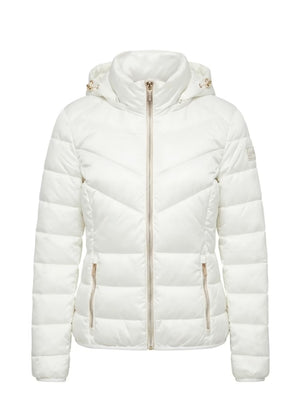 YES ZEE GIUBBINO DONNA TRAPUNTATO CON CAPPUCCIO STACCAB
