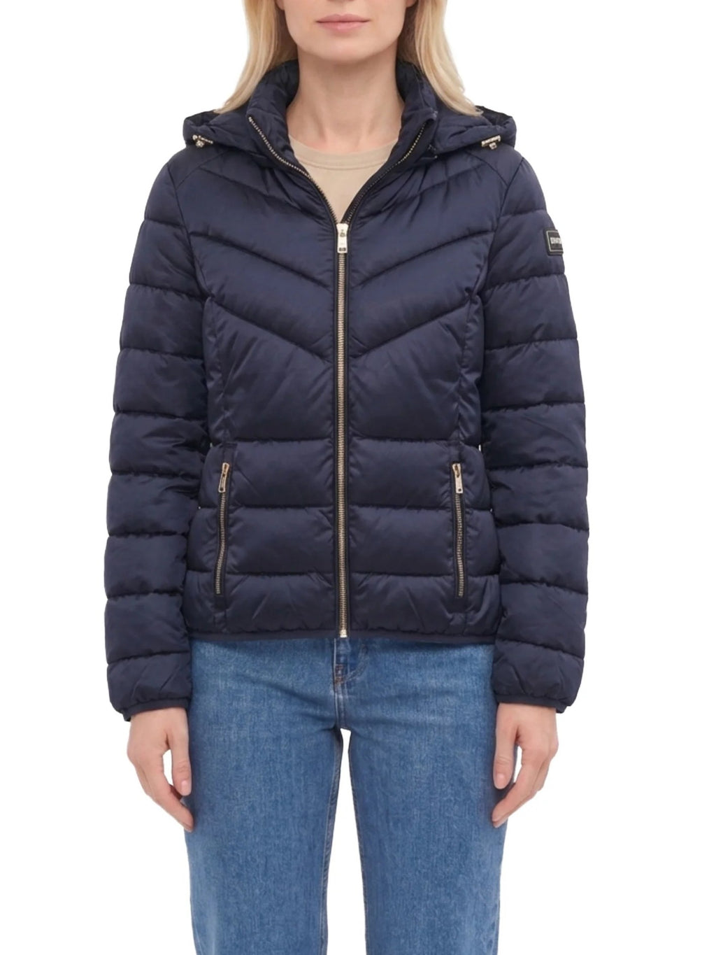 GIUBBINO DONNA TRAPUNTATO CON CAPPUCCIO STACCAB 