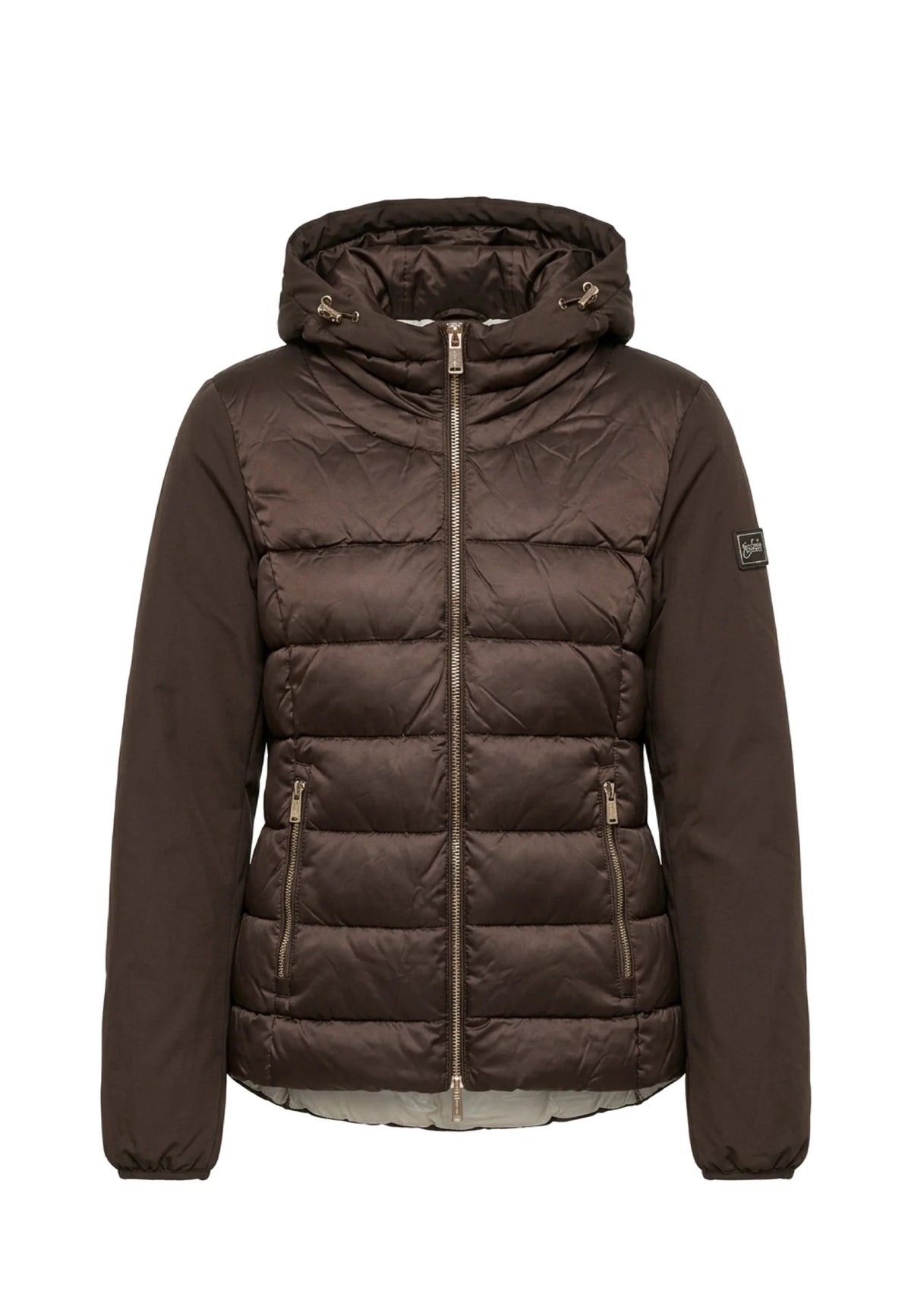 GIUBBINO DONNA TRAPUNTATO CON FINTO GILET STAC. 