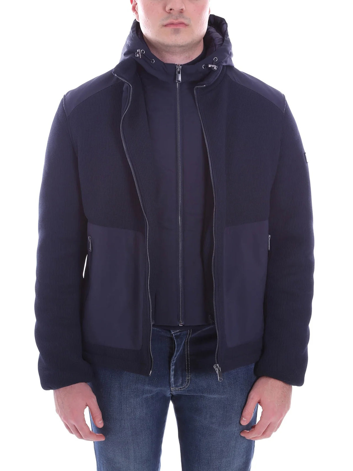 GIUBBINO UOMO IN MAGLINA TECNICA, INS.SOFTSHELL 