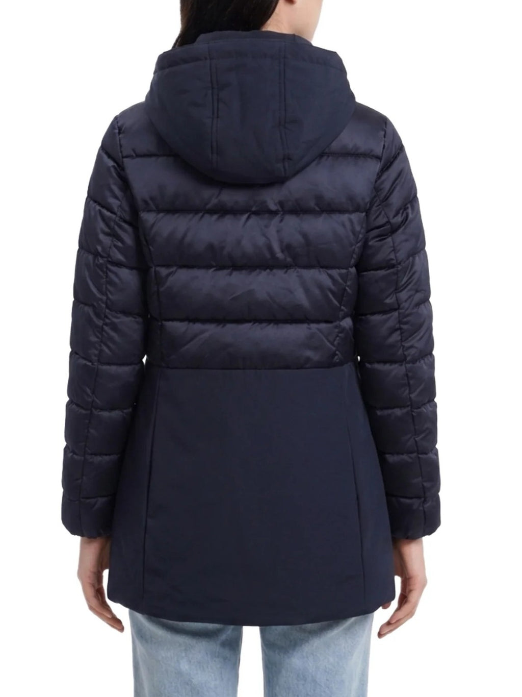 CAPPOTTO DONNA TRAPUNTATO CON FINTO GILET STAC. 