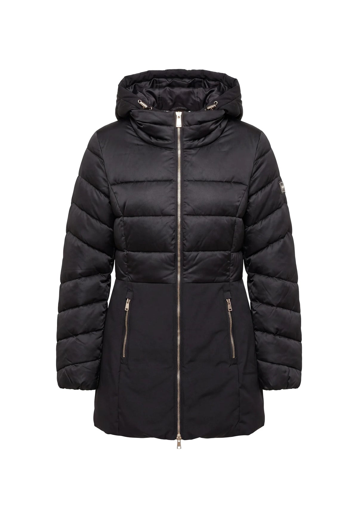 CAPPOTTO DONNA TRAPUNTATO CON FINTO GILET STAC. 