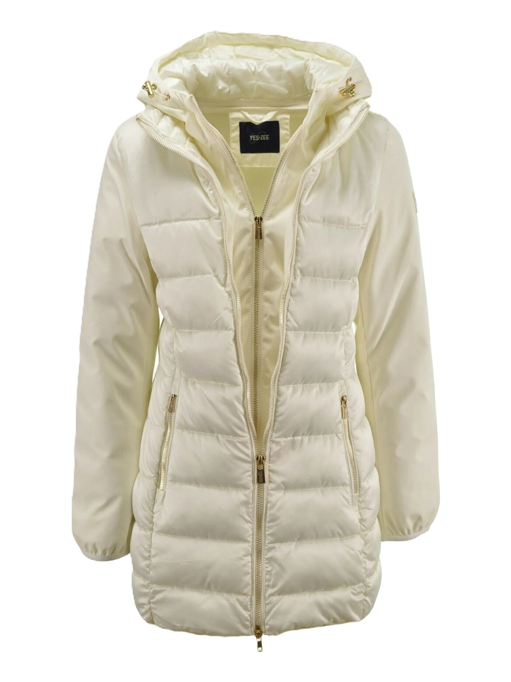 CAPPOTTO DONNA TRAPUNTATO CON FINTO GILET STAC. 