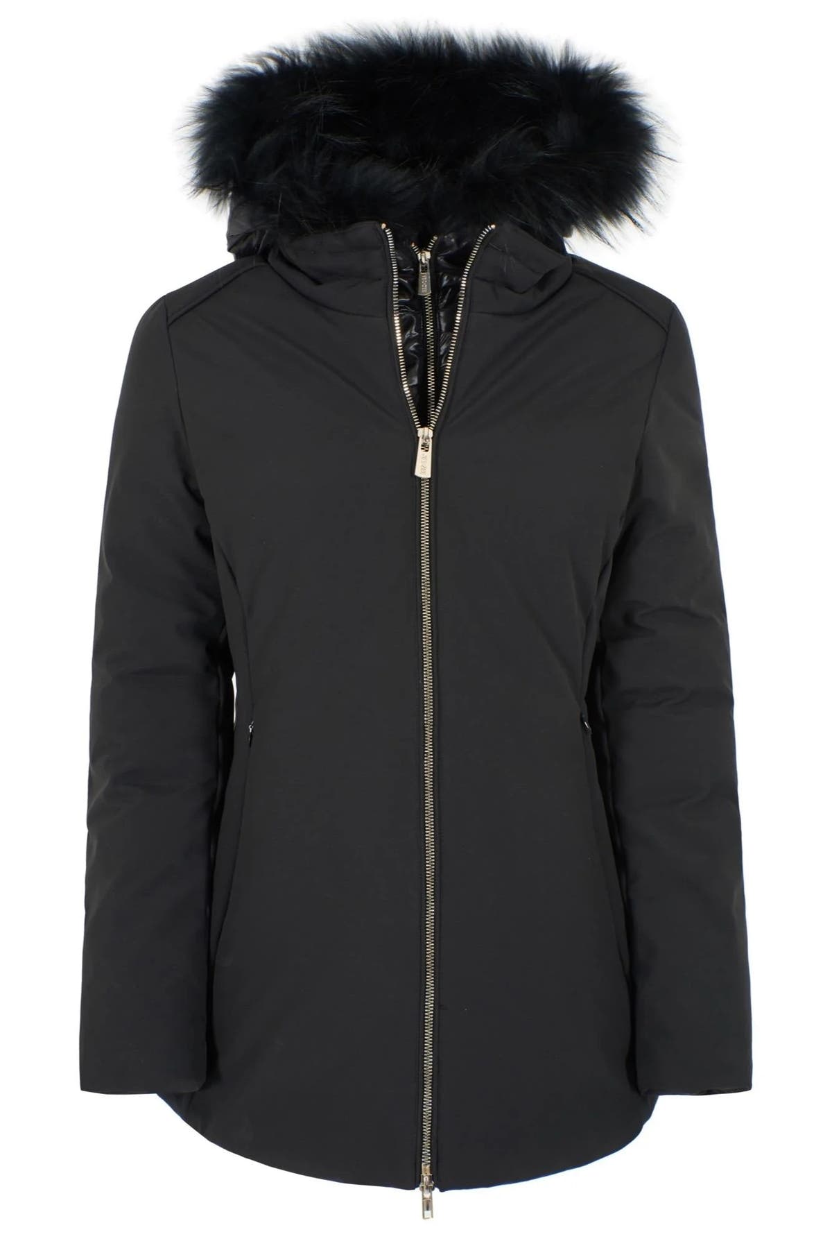 CAPPOTTO DONNA IN SOFTSHELL, FINTO GILET STAC. 