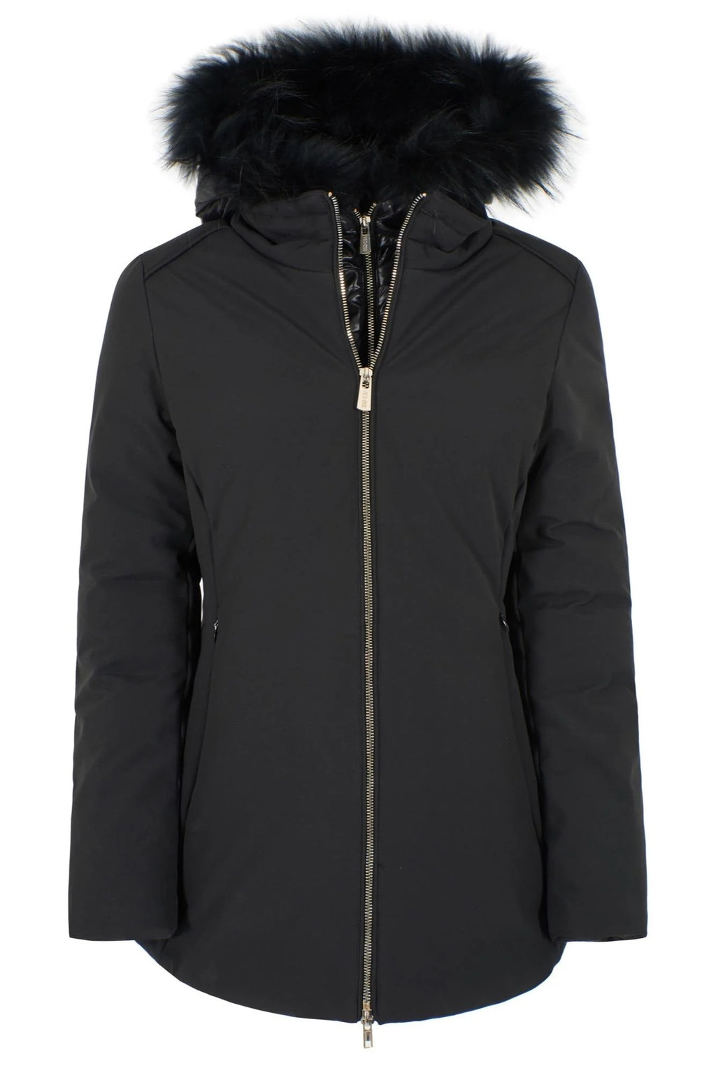 CAPPOTTO DONNA IN SOFTSHELL, FINTO GILET STAC. 