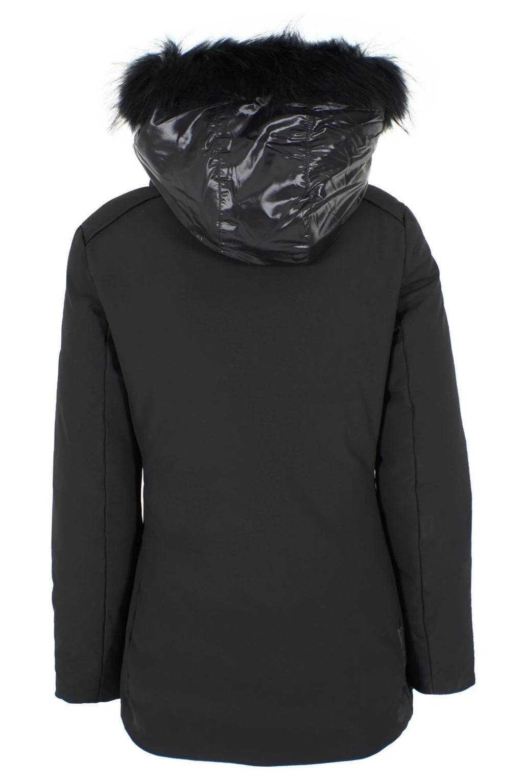 CAPPOTTO DONNA IN SOFTSHELL, FINTO GILET STAC. 