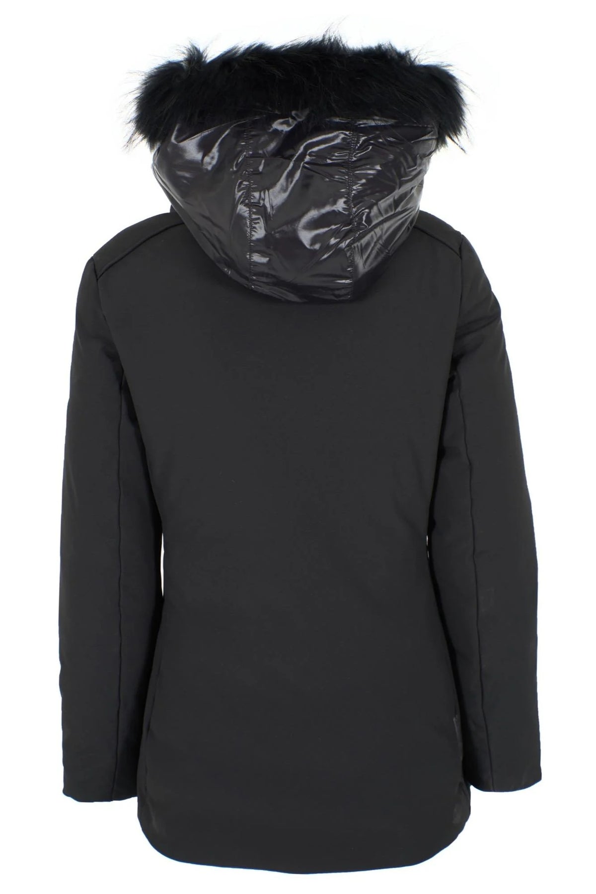 CAPPOTTO DONNA IN SOFTSHELL, FINTO GILET STAC. 