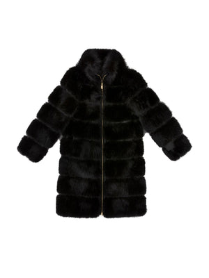 YES ZEE CAPPOTTO DONNA IN TESSUTO EFFETTO PELUCHE