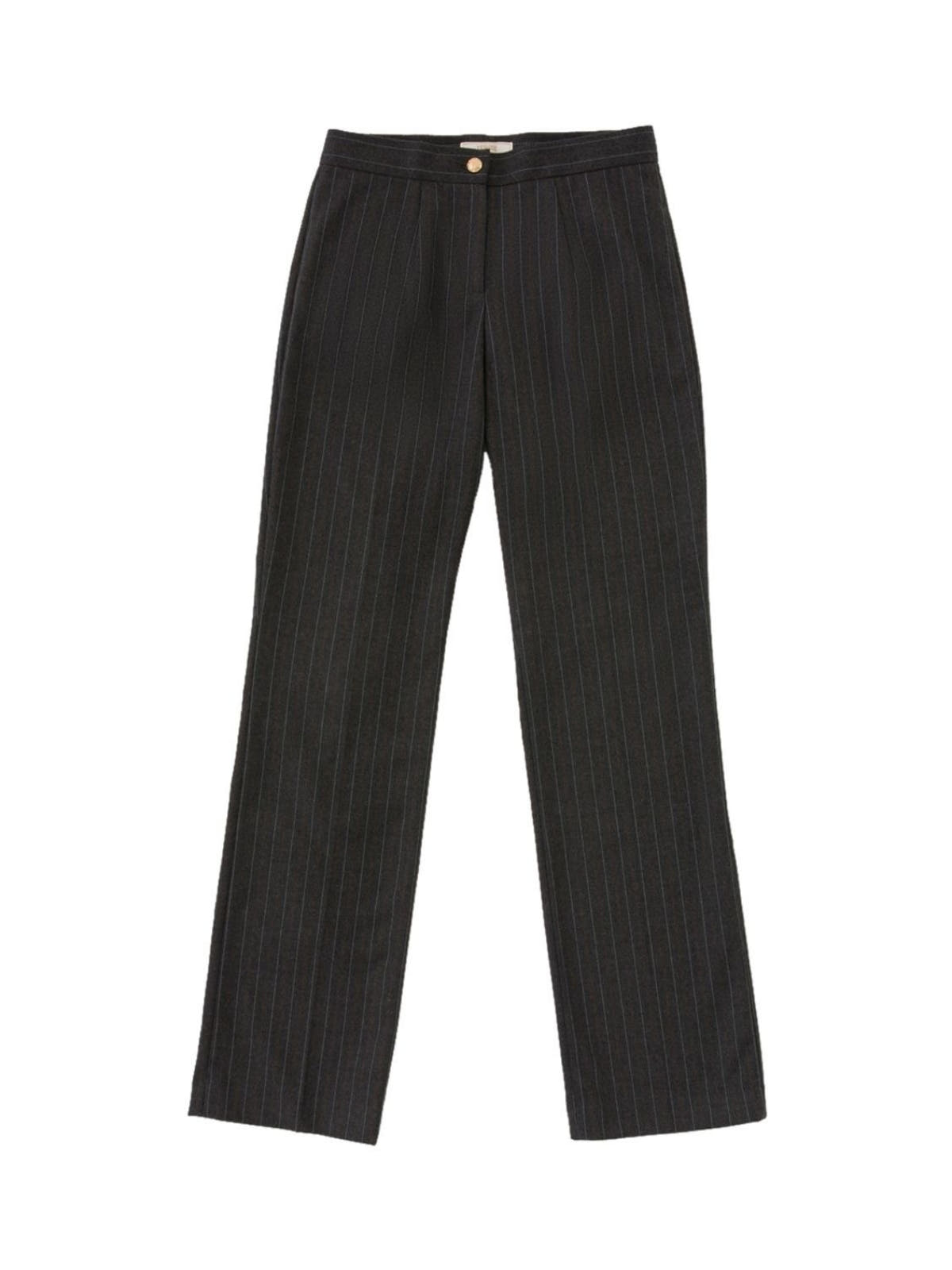 PANTALONE DONNA DIRITTO IN TESSUTO GESSATO 