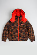 SPRAYGROUND DRIP CHECK DETACH SLEEVE DOWN JKT J