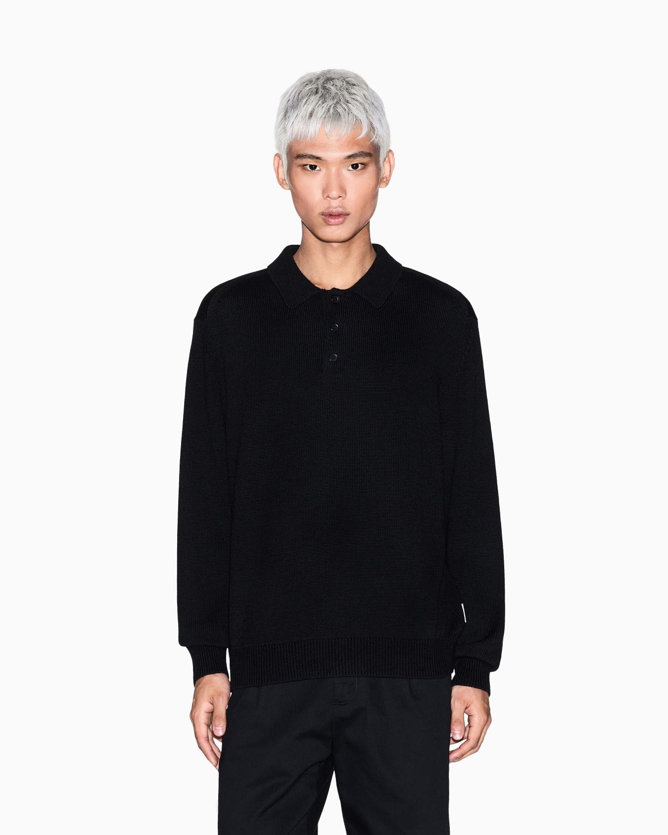 KNIT POLO 