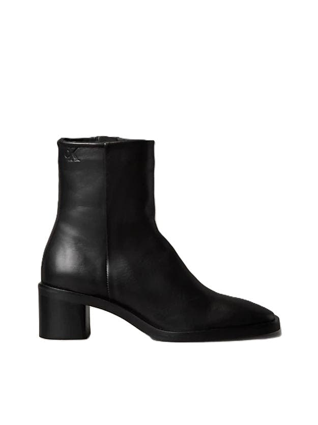 BLOCK HEEL ZIP BOOT 