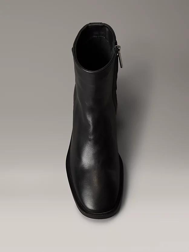 BLOCK HEEL ZIP BOOT 
